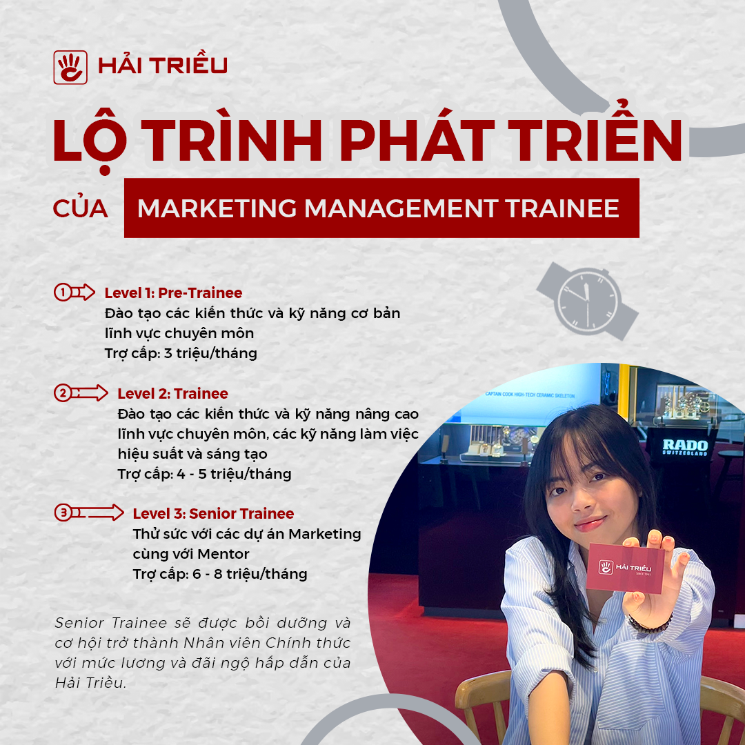 Chương Trình Tuyển Dụng Marketing Management Trainee