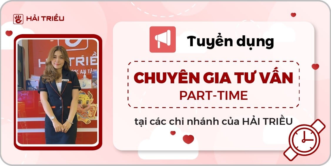 Tuyển dụng nhân viên bán hàng Part Time