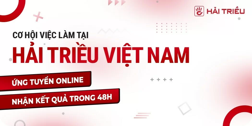 Cơ hội việc làm tại công ty Hải Triều Việt Nam