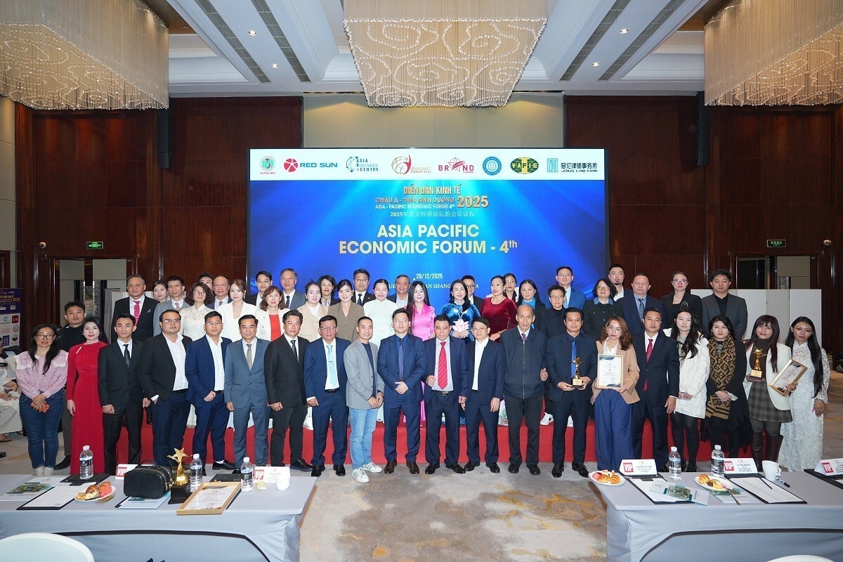 Tổng quan sự kiện Asia-Pacific Economic Forum 2025 (Diễn đàn Kinh tế Châu Á - Thái Bình Dương 2025) diễn ra tại khách sạn Pullman Shanghai, Trung Quốc ngày 20/12/2025