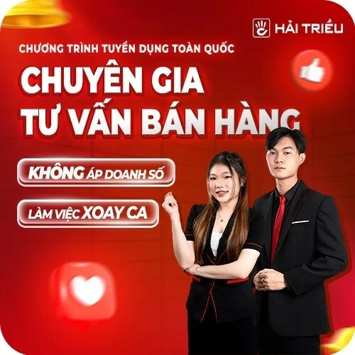Tuyển dụng Chuyên gia tư vấn bán hàng