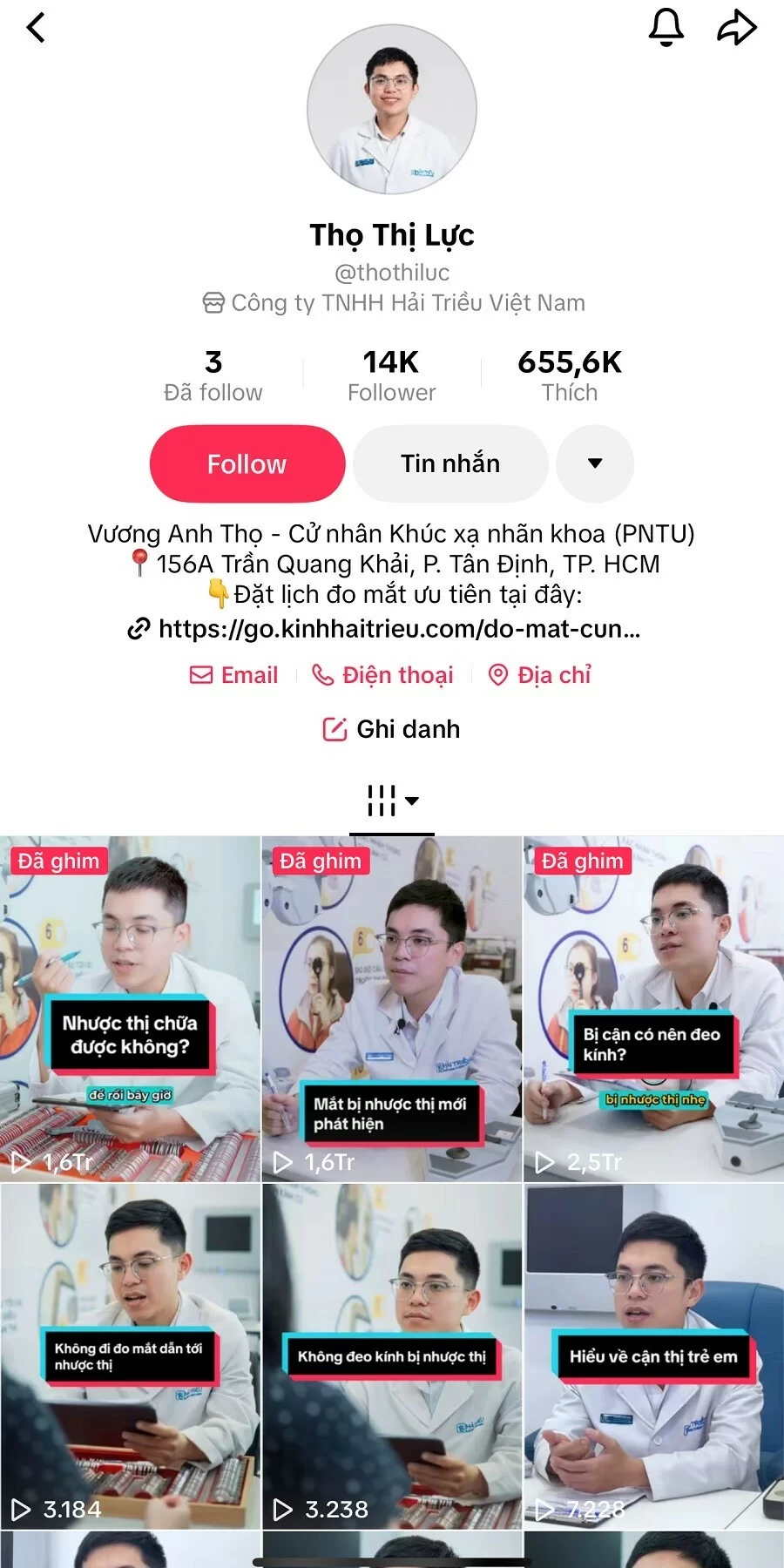 Kỹ thuật viên Thọ Thị Lực được team Media xây dựng thương hiệu cá nhân trên TikTok