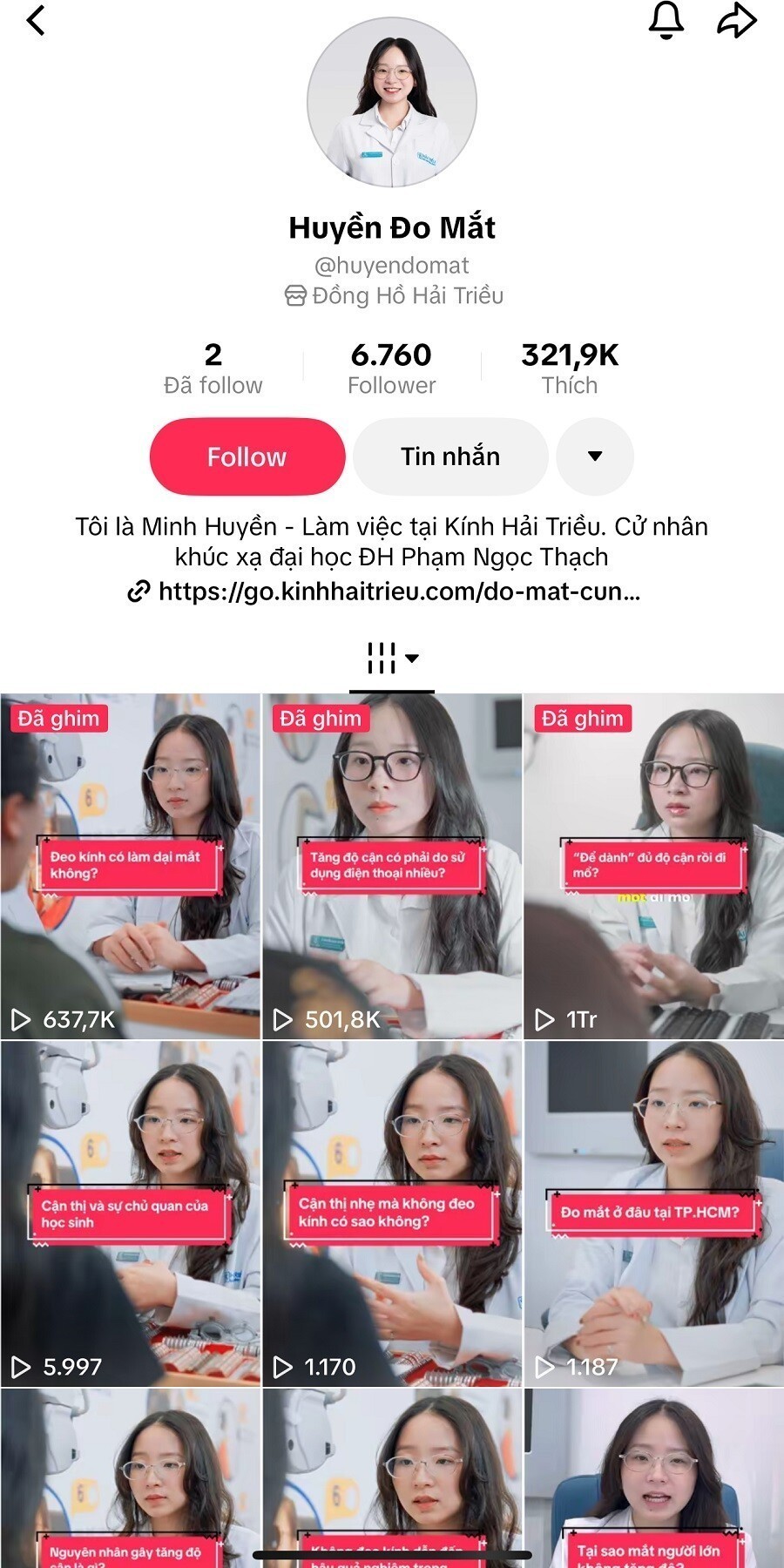 Kỹ thuật viên Huyền được team Media xây dựng thương hiệu cá nhân trên TikTok