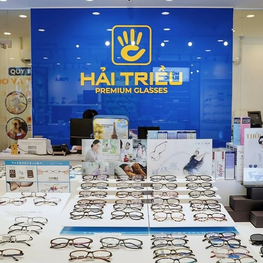 Chuỗi hệ thống showroom Kính Hải Triều