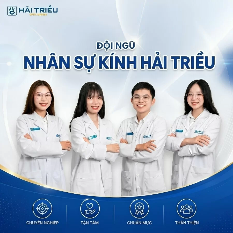 Đội ngũ nhân sự Kính Hải Triều