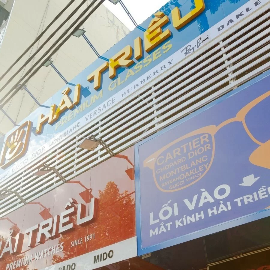 Chuỗi hệ thống showroom Kính Hải Triều