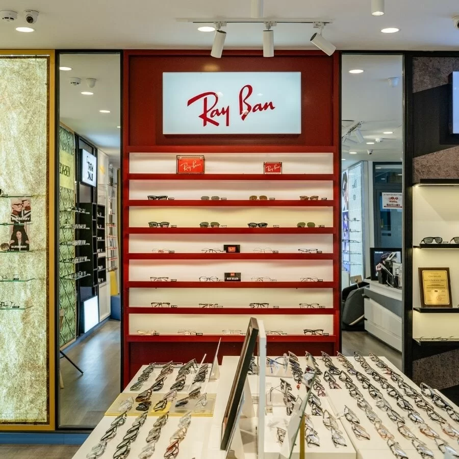 Không gian showroom Kính Hải Triều