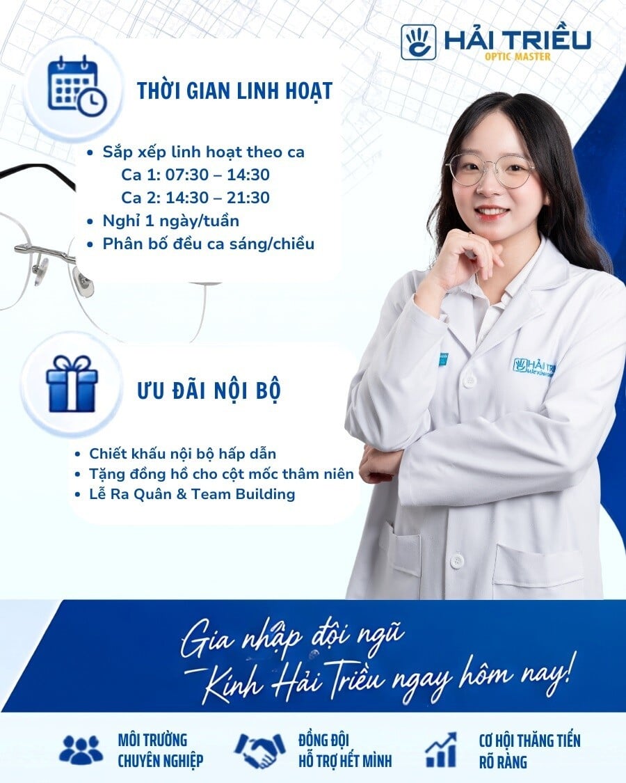 Quyền lợi kỹ thuật viên khúc xạ Kính Hải Triều3